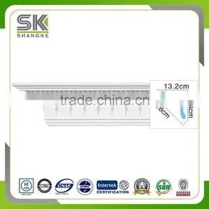 Decorative PU Carved Foam Cornice Moulding Factory Cost PU Foam Carved Carving Cornices Mouldings thumbnail-4