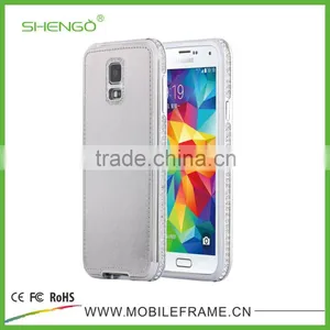Premium Wholesale Leather Cover for Samsung S5 With Retail Packaging thumbnail-2
