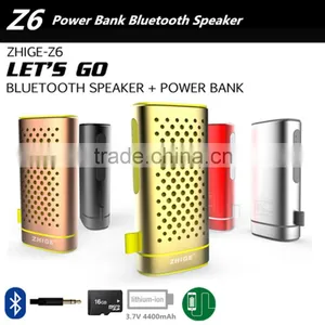 Mini Wireless Easily Buckle Bluetooth Speaker Support Power Bank thumbnail-1