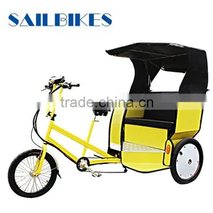 Adult Electric Rickshaw With Pedals thumbnail-2