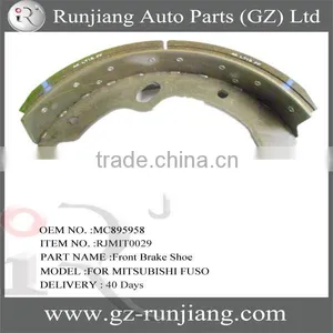 MC895958 FRONT BRAKE SHOE Use for Mitsubishi Fuso Canter 94-04 Series Truck Parts thumbnail-1