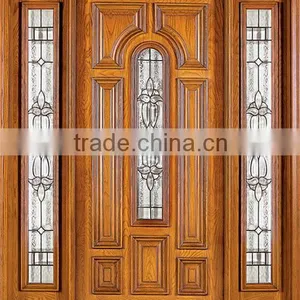 Modern Solid Wood Exterior Door thumbnail-1
