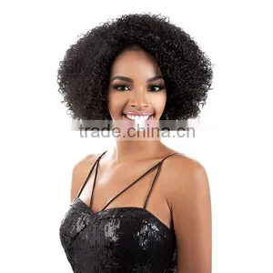 Afro Kinky Curly Full Lace Wig for Black Women thumbnail-2