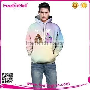 Accept Paypal No MOQ Fashion Mens and Women Hooded Sweatshirt thumbnail-2