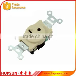 Hot Sale Ivory Color American Style 250V 15A Electric Socket thumbnail-1