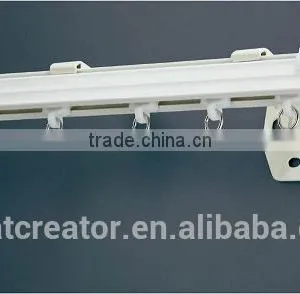 Aluminum Alloy Curtain Rails UK With Single Or Double Curtain Brackets thumbnail-1
