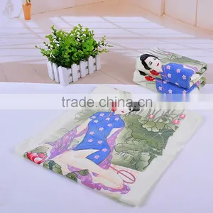 China Manufacture Sublimation White Polyester Beach Towel Wholesale for Wholesales thumbnail-5