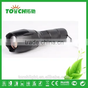 LED Flashlight Rechargeable Super Waterproof 10W Cre e XML-T6 Flashlight Zoomable With SOS Torch Light -8060 thumbnail-5