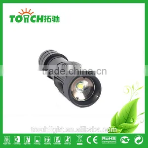 2000Lm CRE E XM-L XML T6 Zoomable Adjustable 18650 LED Led Torch Flashlight thumbnail-3
