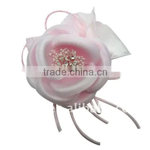 Satin Flower Brooches thumbnail-1