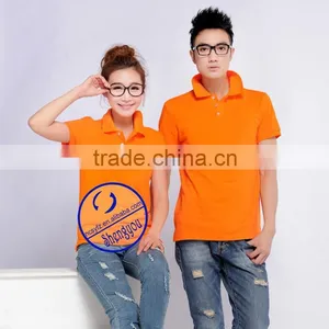 Custom Fashion Couple Polo Shirt Design for Lovers thumbnail-6