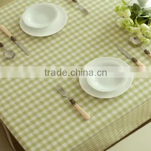 Eco-friendly Printed Mini Check in Different Colors Cotton Table Cloth ,Printed Table Cloth thumbnail-6