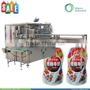 CE Approval Rotary Type Automatic Premade Popular Pouch Spout Filling Machine thumbnail-3
