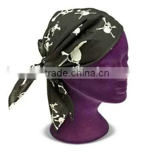 Cotton Adult's Printed Sport Bandana Scarf Cap thumbnail-1