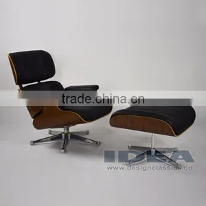 Replica Charles Lounge Chair and Ottoman thumbnail-2