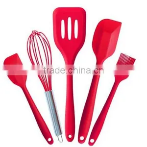 2016 Very Popular Silicone Kitchen Cooking Utensil Set thumbnail-1