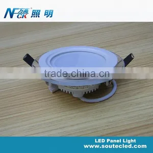 High Efficiency Recessed Ceiling Urltra Slim Round Led Panel Light 85-265v 6w Round Led Panel Light thumbnail-1