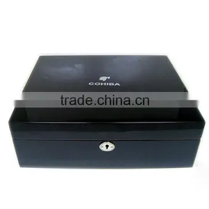 High-end Custom Pine Wood Cigar Gift Box Wholesale thumbnail-6