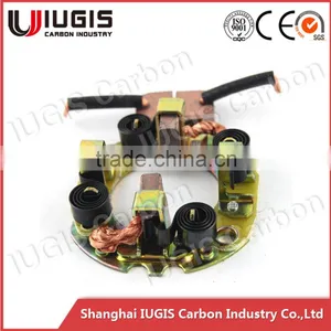 Carbon Brush Holder Asssembly for Nippondenso1.0kw,1.2kw 12volt SSGR Starters W/stemped thumbnail-1