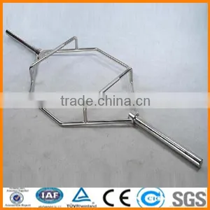 90'' 91''Olympic Competition Weightlifting Hex Trap Bar thumbnail-1