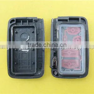 3+1 Buttons Silver Cover Smart Key Case for Toyota Camry Remote Transmitter Key HYQ14AAB thumbnail-4