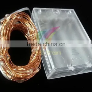 5M 50 Leds Green Starry String Lights thumbnail-2