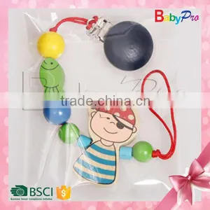 Hot New Product For 2015 China Promotion Product High Quality Wooden Baby Pacifier Holder For Wholesale Quality Choice thumbnail-1