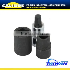 CALIBRE 3pc Brake Calliper Socket Set 1/2"Dr. Pentagon Socket & Bit Set thumbnail-1