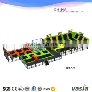 Hot Sale Children Indoor Trampoline Equipment Fitnrss Equipment thumbnail-1