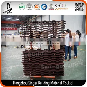 High Quality Stone Coated Metal Roof Tile/Galvanized Steel Sheet/Corrugated Metal Roofing Sheet thumbnail-5