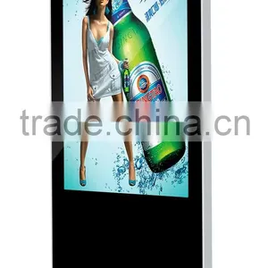 46" Vertical LCD Removable Kiosk Standing-alone LCD Advertising Player thumbnail-4