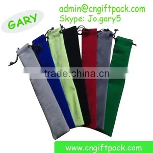 Custom Velvet Drawstring Chinese Wedding Gift Pouch Bag thumbnail-6