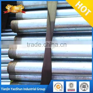 Hot Dip Galvanized Pipe Spacer/ Hot Galvanized Pipe 88.9mm/ Hot-dip Galvanized Pipe thumbnail-2