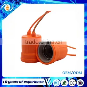 Ceramics Waterproof E27 Lamp Holder Adapter Socket Light Base thumbnail-1