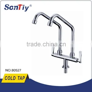 High Quality Brass Double Levers Kitchen Tap 80527 thumbnail-1