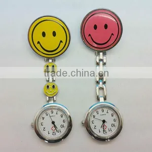 High Quality Water Resistant Smile Face Alloy Nurse Watch thumbnail-1