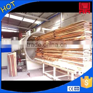 Long Timber Plank Vacuum Dry Kiln Equipment High Frequency thumbnail-3