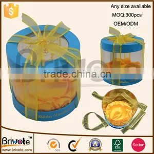 2015 Unique Round Paper Box/PVC Box/PVC Body Box thumbnail-1