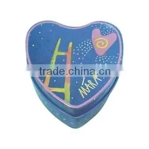 Heart Shape Tin Box for Jewelry/Gift Packaging Tin Box thumbnail-1