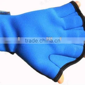 Surfing Swimming Frog Webbed Fingerless Paddle Gloves thumbnail-1