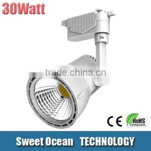 Super Brightness--30W COB Track Light 110lm/watt Cooling Fan thumbnail-1