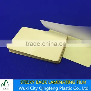 Adhesive Laminating Pouches Sticky Back Hot Laminating Sheets Film Laminate thumbnail-1