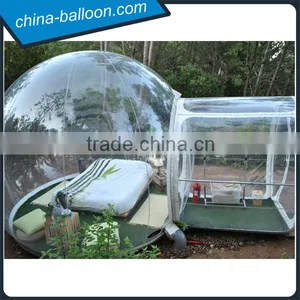 Outdoor PVC Camping Bubble Igloo Tent Clear Inflatable Lawn Transparent Tent For Sale thumbnail-2