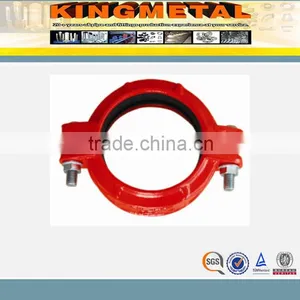 EM UL Dn25-300 JIS Grooved Rigid Coupling thumbnail-2