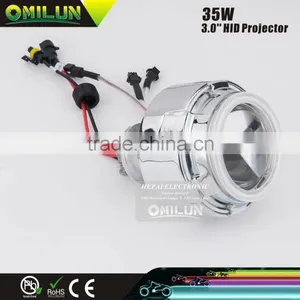 35W 3" Inch Auto Lamp Light With 2 Angel/halo Eyes Rings thumbnail-1