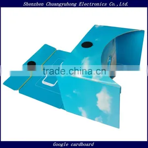China Suppliers Christmas Gift Create Your Own Brand Paper Eclipse Glasses 3D Xxxx Video Glasses Google Cardboard Vr Supplier's Choice thumbnail-3