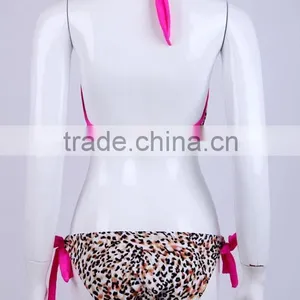Classical Leopard Printed Push up Honey Girl Sexy Bikini Modest Swimwear thumbnail-3