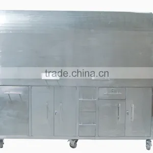 Factory Price Stainless Steel Mobile Espresso Coffee Cart thumbnail-4