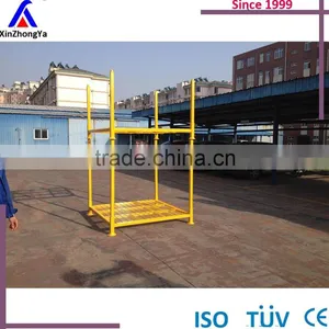 Warehouse Stackable Rack Strong Tubular Steel Heavy Duty Rack Post Pallet Factory Manufacturor thumbnail-4