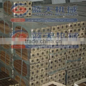 Factory Sale High Production Capacity Wood Sawdust Briquetting Press Straw Log Making Machine thumbnail-3